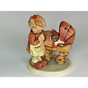 Hummel‎ #67 Mother Girl praying Doll in Stroller TMK 2 1950-1955 Germany Vintage